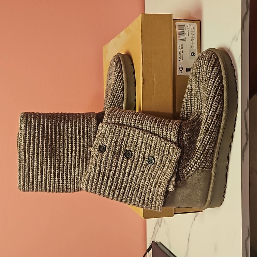UGG Classic Cardi Grey Boots